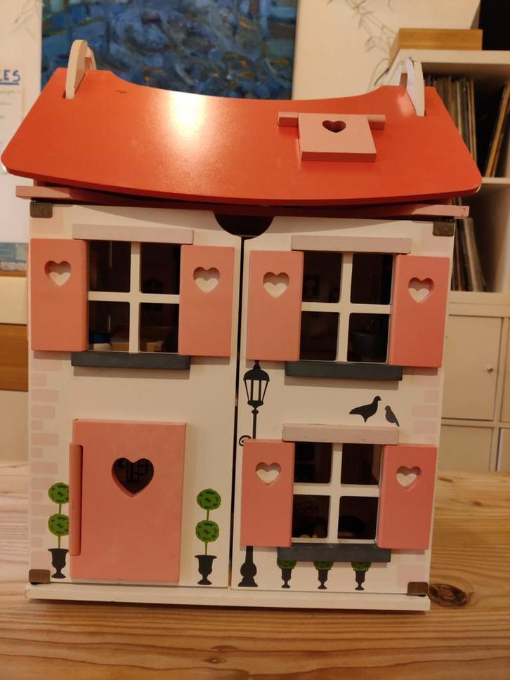Maison de poupée en bois, Kinderen en Baby's, Speelgoed | Poppenhuizen