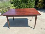 Elegante verlengbare tafel VINTAGE, Huis en Inrichting, Tafels | Eettafels, Ophalen, Gebruikt, 100 tot 150 cm, Vintage