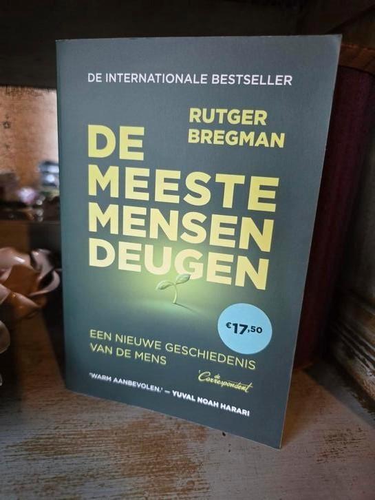 Rutger Bregman - De meeste mensen deugen, Boeken, Gezondheid, Dieet en Voeding, Nieuw, Ophalen of Verzenden
