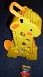 Giraffe met blokjes, Ophalen of Verzenden, Gebruikt