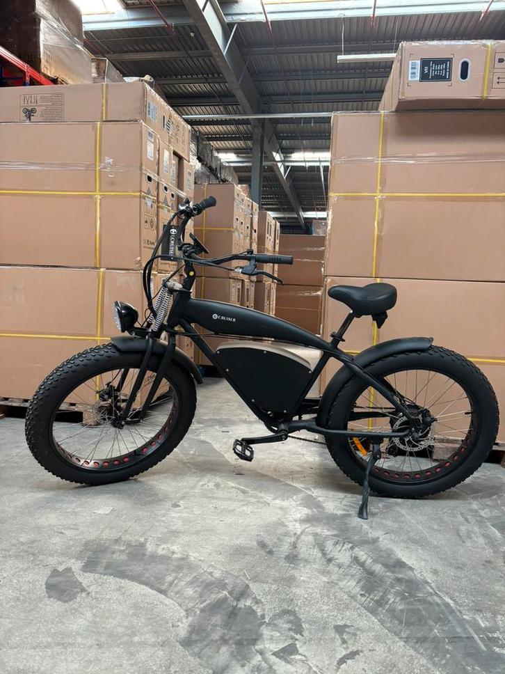Nieuw Fatbike Beachcruiser 26 inch 500w 48v 20ah 25-45km/h, Fietsen en Brommers, Fietsen | Cruisers en Lowriders, Nieuw, Aluminium