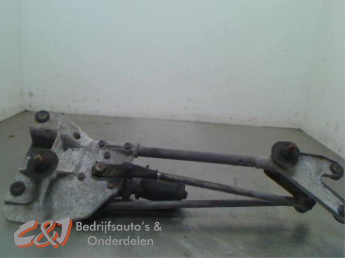 Ruitenwismotor + Mechaniek van een Nissan X-Trail, Auto-onderdelen, Ruiten en Toebehoren, Nissan, Gebruikt, 3 maanden garantie