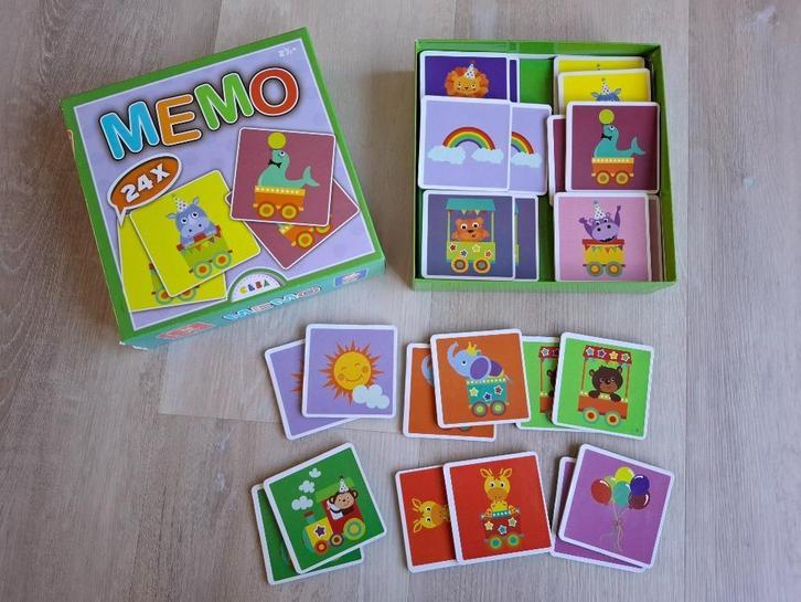 Vrolijke dierenmemory, Kinderen en Baby's, Speelgoed | Educatief en Creatief, Zo goed als nieuw, Taal en Lezen, Ontdekken, Ophalen of Verzenden