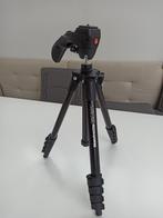 Trépied compact Manfrotto, TV, Hi-fi & Vidéo, Photo | Trépieds & Rotules, Avec rotule, 150 à 175 cm, Comme neuf, Enlèvement