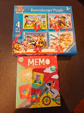 Puzzle en memory spel  beschikbaar voor biedingen