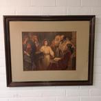 Heinrich Hofmann (1824-1911) - Museum litho - Jezus in de te, Antiek en Kunst, Kunst | Litho's en Zeefdrukken, Ophalen