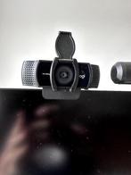 Logitech C920s HD Pro webcamstreaming, Full HD 1080p/30 fps,, Computers en Software, Webcams, Bedraad, Zo goed als nieuw, MacOS