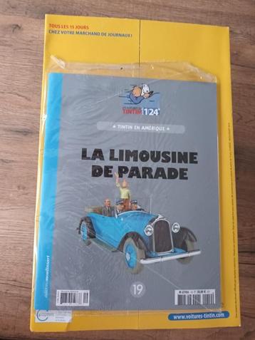 tintin  Hachette 1/24 la limousine de parade beschikbaar voor biedingen