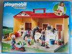 Playmobil 5348 - Verplaatsbare stal, Ophalen of Verzenden, Zo goed als nieuw, Bouwen