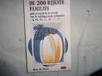 René De Preter  De 200 rijkste families  (1984!!), Boeken, Economie, Management en Marketing, Gelezen, Ophalen of Verzenden, René De Preter