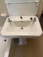 Vintage wastafel, Huis en Inrichting, Badkamer | Badkamermeubels, Ophalen, Gebruikt