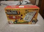 2DS + New Super Mario Bos.2, Games en Spelcomputers, Ophalen, Zo goed als nieuw, Wit, 2DS
