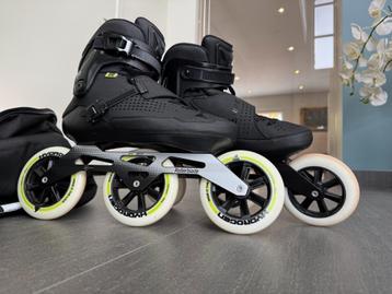 Rollerblade E2 Pro 125 Black - EU 44.5 - black beschikbaar voor biedingen