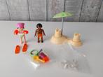 Playmobil mannetjes met zandkasteel, Ophalen