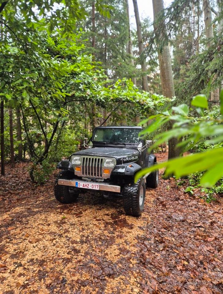 Jeep wrangler YJ oldtimer 1988, Auto's, Land Rover, Bedrijf, Ophalen