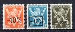 724G/724I MNH** 1946 - Heraldieke leeuw Belgique - België, Ophalen of Verzenden, Postfris, Postfris