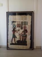 Grote lijst met Egyptische papyrus, Ophalen of Verzenden, Zo goed als nieuw