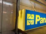 Panasonic oude reclame lichtbak, Ophalen, Gebruikt, Lichtbak of (neon) lamp