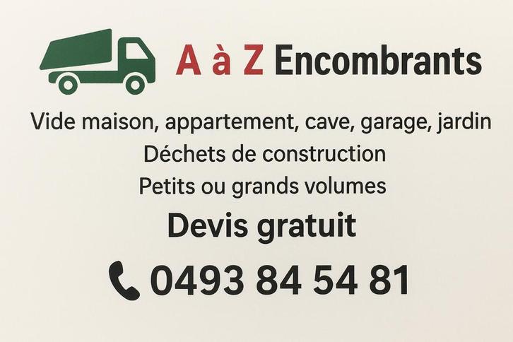 LEEG HUIS, AFVALVERWERKING, GROFVUIL, 0493845481, Diversen, Overige Diversen, Gebruikt, Ophalen