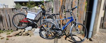 Mountainbike & heren stadsfiets, Fietsen en Brommers, Ophalen, Gebruikt