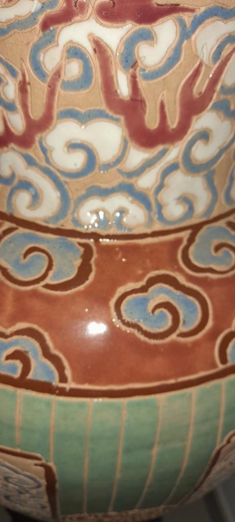 Echte grote antieke Chinese terracotta vaas, Antiek en Kunst, Antiek | Vazen, Ophalen of Verzenden