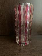 Retro glazen vaas, Verzamelen, Ophalen, Huis en Inrichting