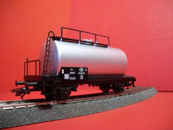 Märklin Wagon Citerne Gris métallisé - SNCB - H0 -1:87 disponible aux enchères