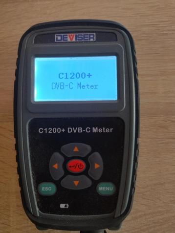 Deviser - C1200 + QAM/compteur de niveau à Signal analogique beschikbaar voor biedingen