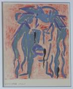 JAN VAERTEN / ECCE HOMO / MONOTYPE / 84x64cm / KADER / SIG, Ophalen