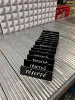 Lot de 13 chevalets de table "réservé" Hendi, Enlèvement