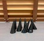 8 zwarte ringhouders, Handtassen en Accessoires, Overige Accessoires, Ophalen, Zo goed als nieuw