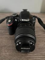 Te koop nikon 3200 spiegelreflexcamera met 2 lenzen, Audio, Tv en Foto, Fotocamera's Digitaal, Ophalen, Zo goed als nieuw, Spiegelreflex
