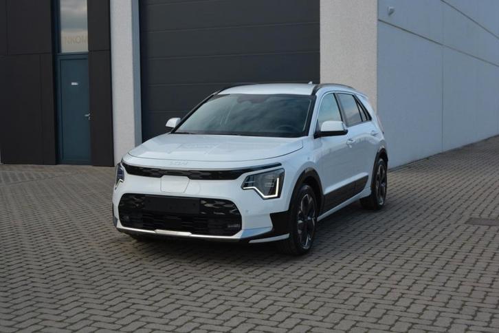 Kia e-Niro EV AIR Leder/Navi/BLIS/Warmtepomp 204PK, Auto's, Kia, Bedrijf, Te koop, Niro, ABS, Achteruitrijcamera, Adaptive Cruise Control