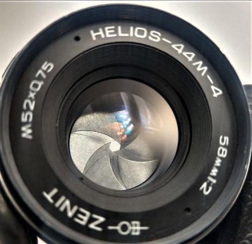 Helios 44M 4 + adapterring mogelijk (model 3), Audio, Tv en Foto, Fotocamera's Analoog, Zo goed als nieuw, Spiegelreflex, Overige Merken