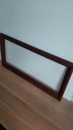 Houten kader eik met glasraam in goede staat, Ophalen