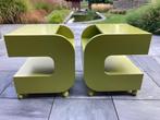 bijzettafel/nachttafel illen ikea groen, Huis en Inrichting, Ophalen, Gebruikt