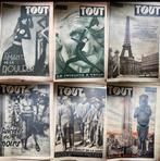 19 Rares journaux anciens illustrés "TOUT" de 1932-1934