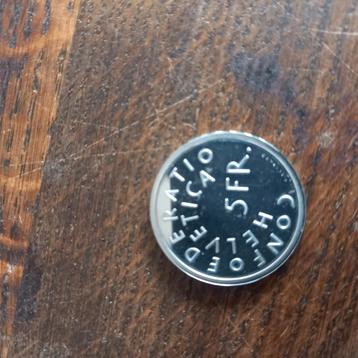 numéro spécial 5fr Suisse 1975, Enlèvement ou Envoi