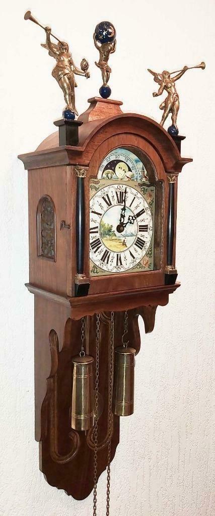 Horloge arrière d'Amsterdam Wuba Warmink, Antiquités & Art, Antiquités | Horloges, Enlèvement ou Envoi