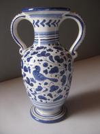 Vase M. Deruta 211 Porcelaine Bleu cobalt Italie., Enlèvement ou Envoi