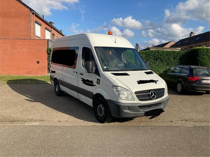 Mercedes Sprinter 315CDI, Auto's, Bestelwagens en Lichte vracht, Particulier, ABS, Airbags, Elektrische ramen, Radio, Schuifdeur