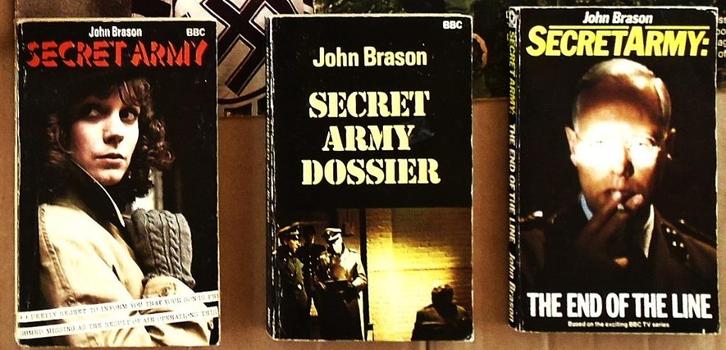 Secret Army - BBC-series - The Belgian Lifeline - J. Brason, Verzamelen, Militaria | Tweede Wereldoorlog, Overige soorten, Boek of Tijdschrift