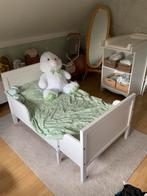 Cadre de lit extensible avec sommier et matelas « ikea »., Enlèvement, Matelas