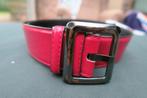 Riem nieuw leder rood lengte 105 cm - breedte 5 cm, Vêtements | Femmes, Ceintures, Ceinture taille, Rouge, Enlèvement ou Envoi