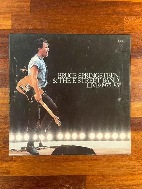 Bruce Springsteen Live 4 x 33 rpm vinyl lp record box set, Cd's en Dvd's, Vinyl | Pop, Gebruikt, Ophalen of Verzenden