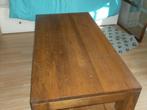 TE KOOP SALONTAFEL IN EIK, Huis en Inrichting, Tafels | Salontafels, 100 tot 150 cm, Eikenhout, Zo goed als nieuw, Minder dan 50 cm