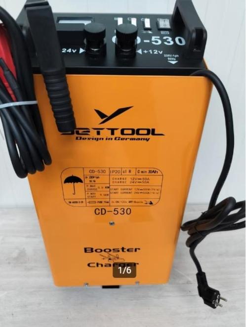 Jettools CD-530: 12V/24V Acculader en starter. Nieuw!!!, Auto diversen, Autogereedschap, Nieuw, Ophalen