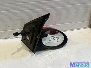 toyota aygo rood 3P0 Rechts spiegel  2005-2014 beschikbaar voor biedingen