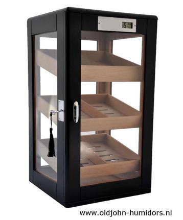 h96BL HUMIDOR KABINET DIGITAAL  "VITRINE ROYAL DIGITAL" MERK disponible aux enchères