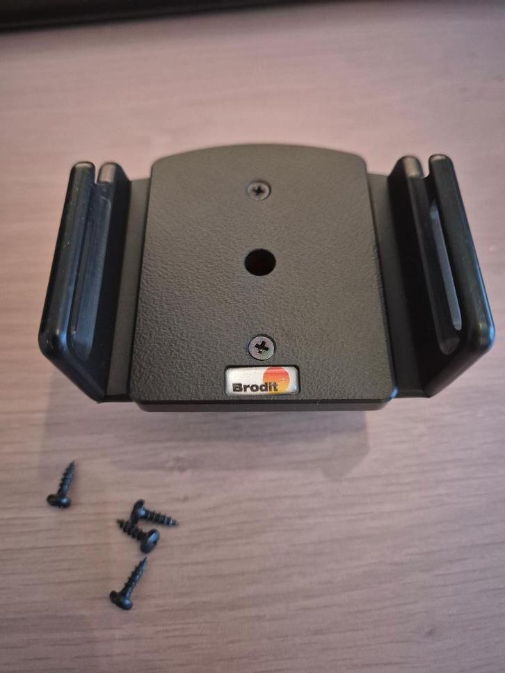 Brodit auto gsm houder - verstelbare breedte, Telecommunicatie, Telefoonhouders, Zo goed als nieuw, Auto, Ophalen of Verzenden